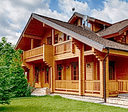 Строительство домов из клееного бруса в Астане